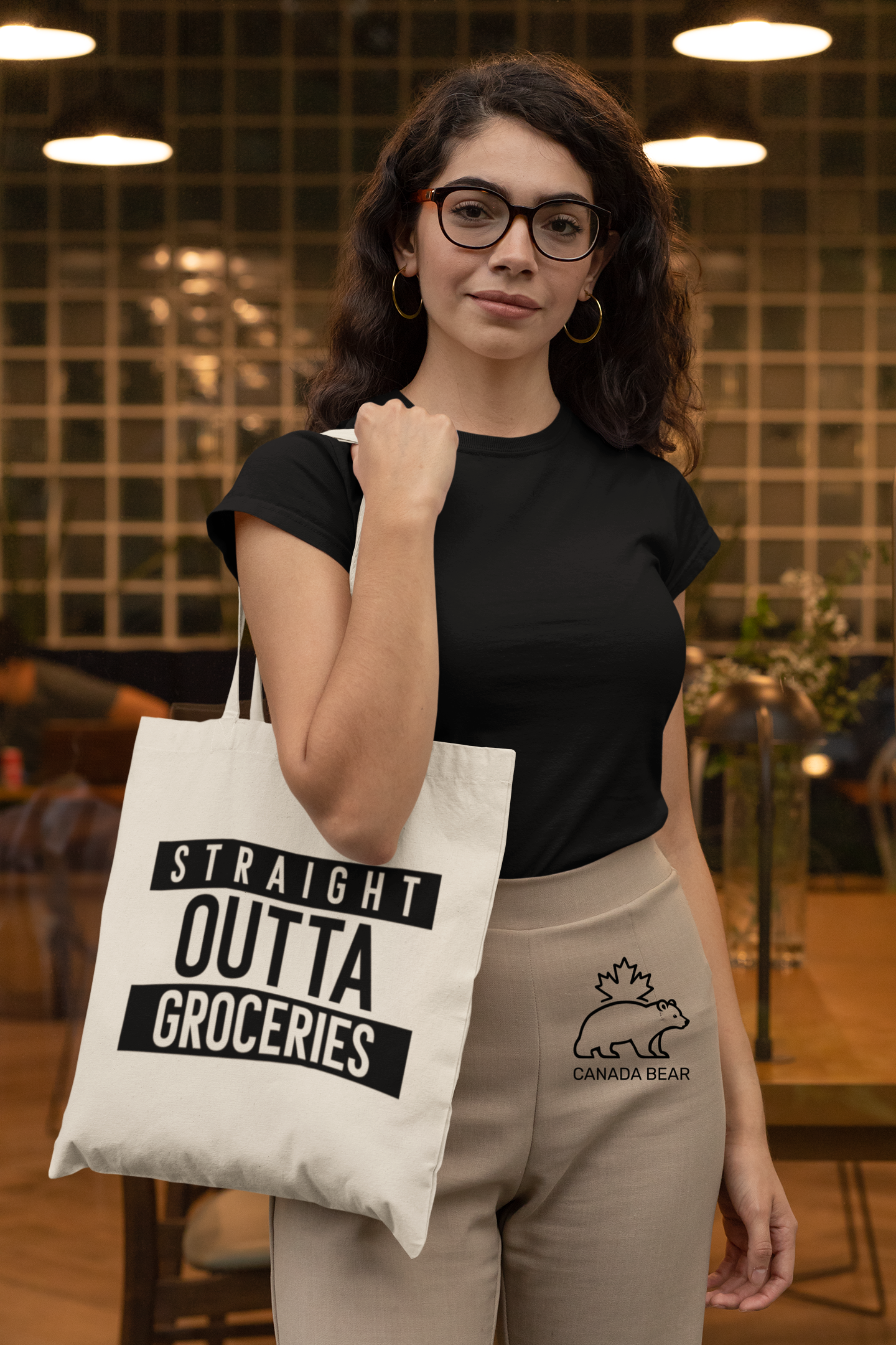 Straight outta groceries Tote