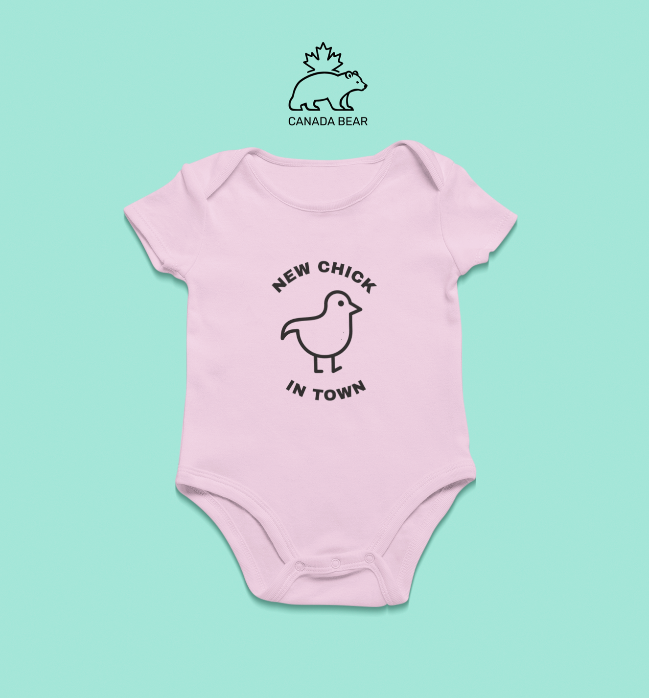 Baby Bodysuit New Chick in Town