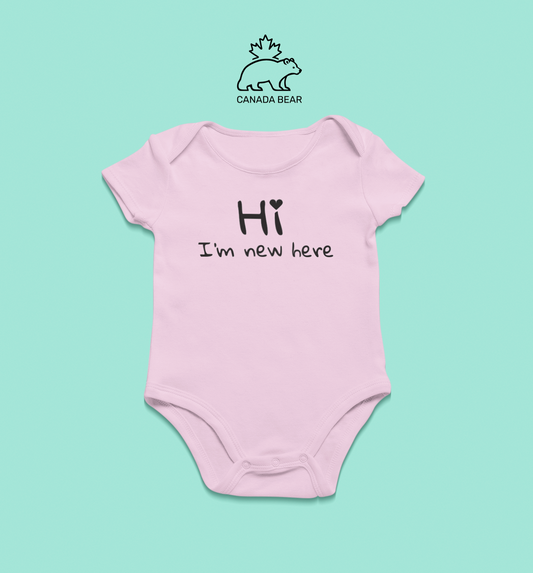 Baby Bodysuit Hi I'm new here