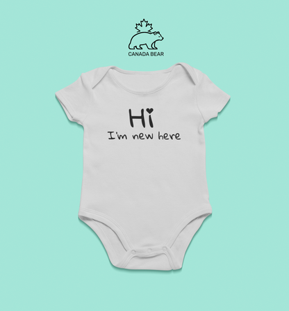 Baby Bodysuit Hi I'm new here