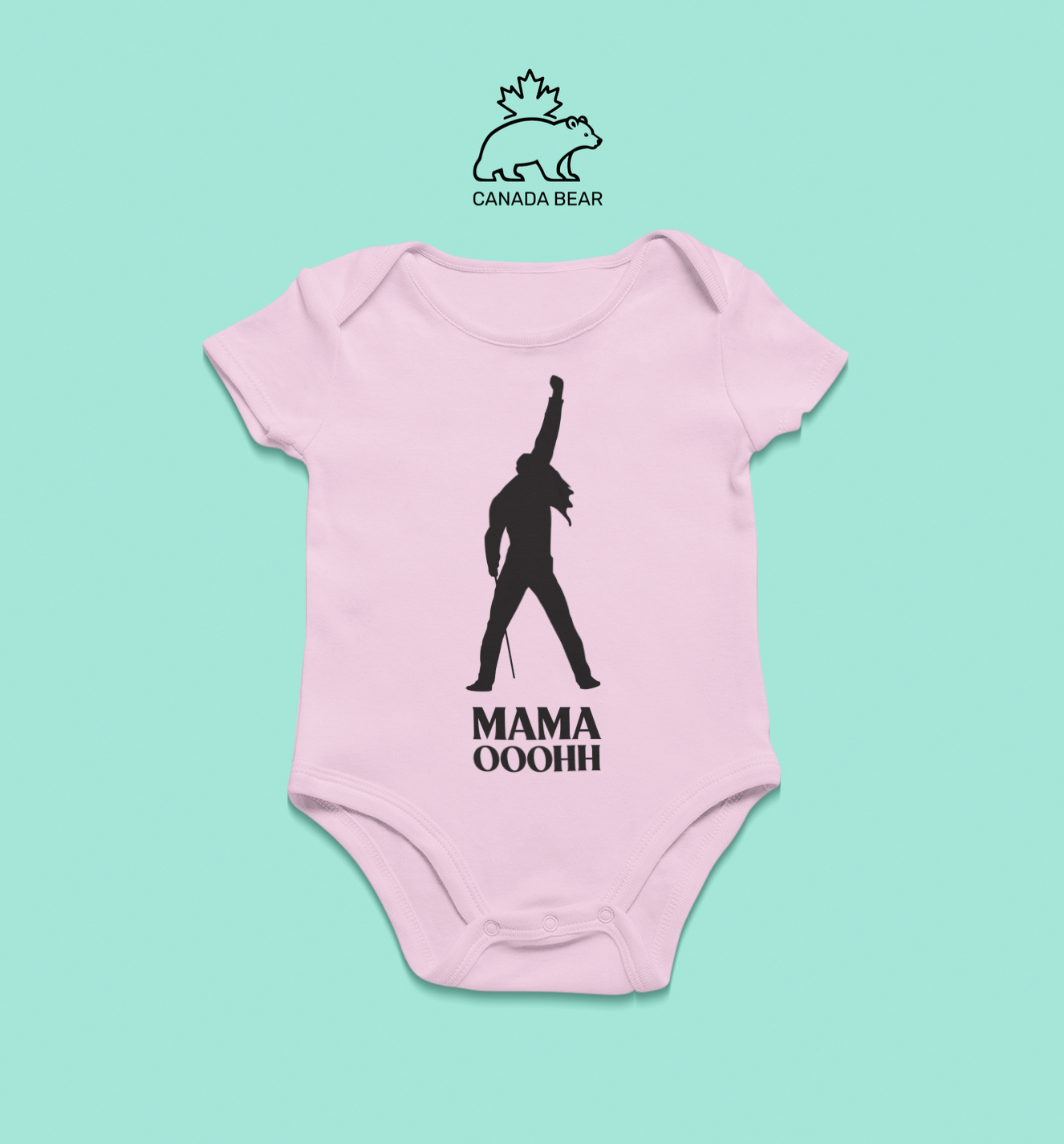 Baby Bodysuit MAMA OOOHH