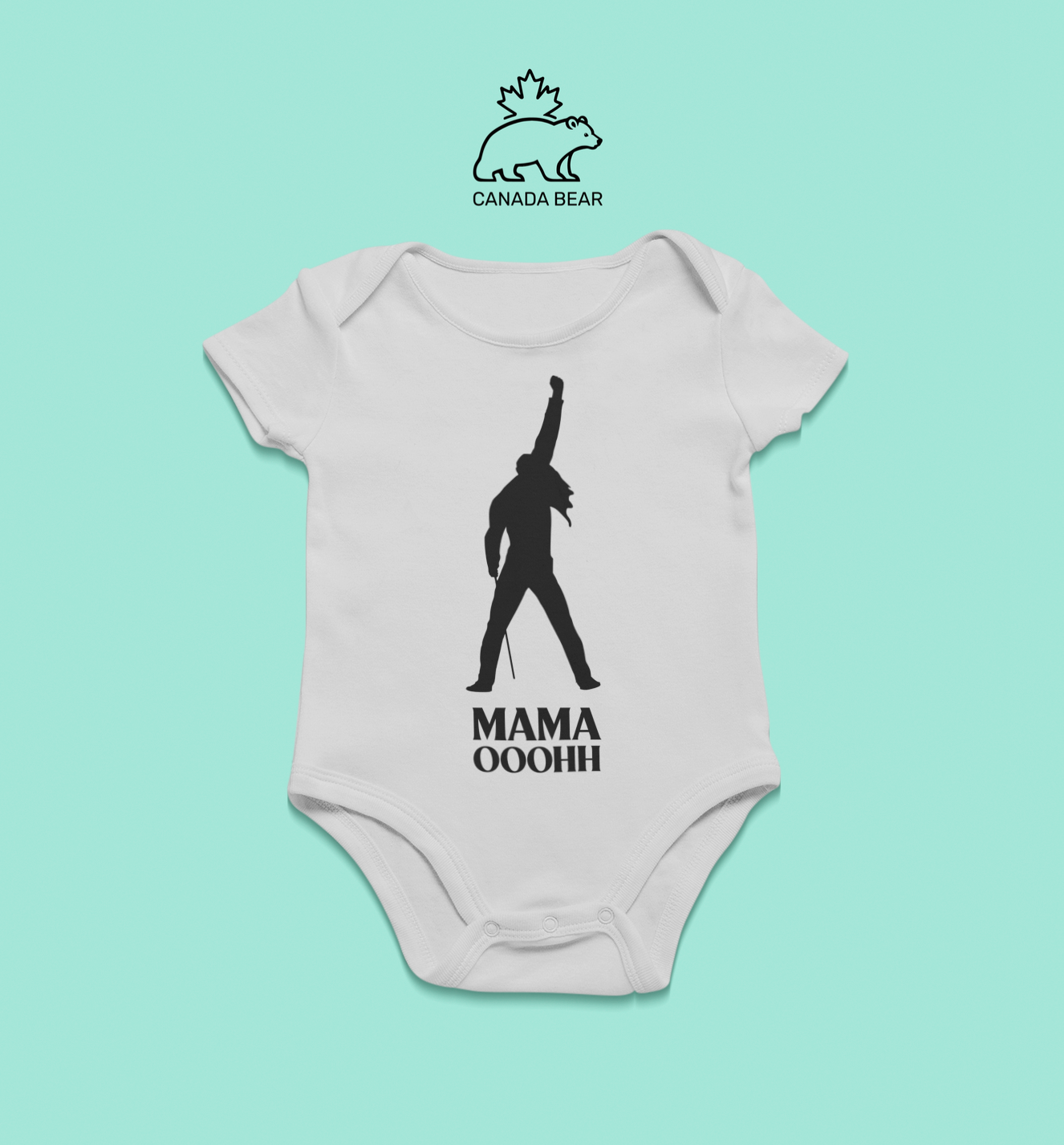 Baby Bodysuit MAMA OOOHH