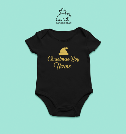 Customized Christmas Baby Bodysuit