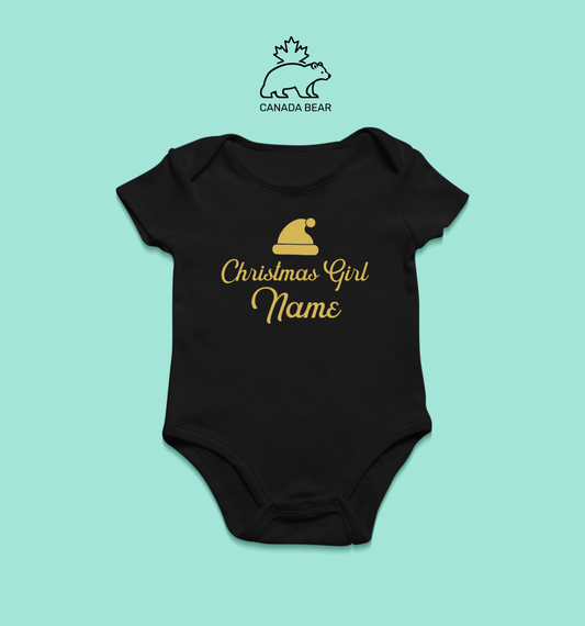 Customized Christmas Baby Bodysuit